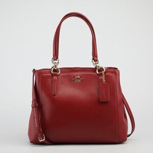 Coach Red Satchel Bag